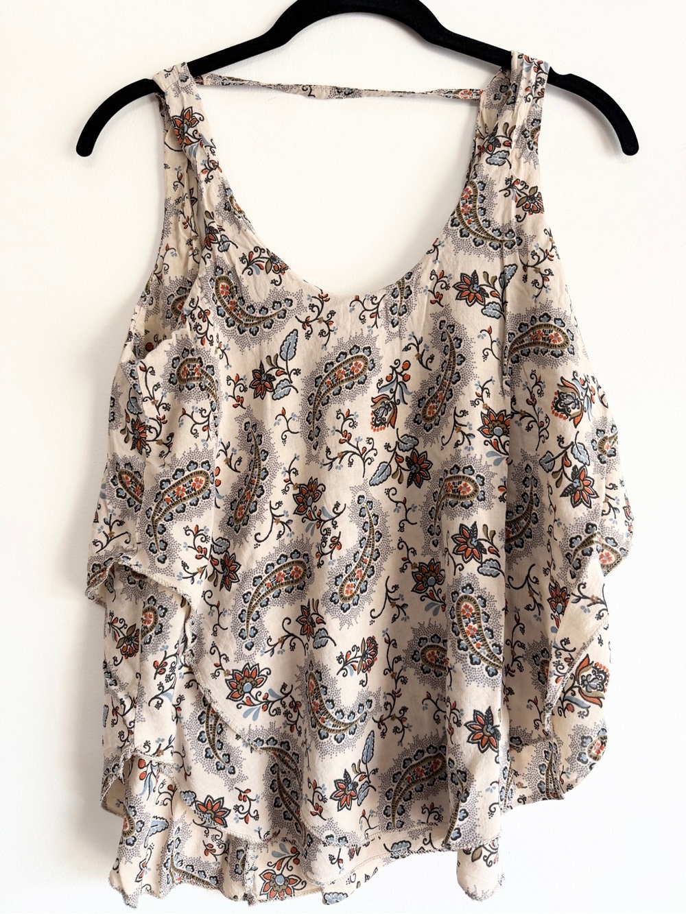 AEO Don’t Ask Why Boho Flowy Cami Top OneSize Made in Italy